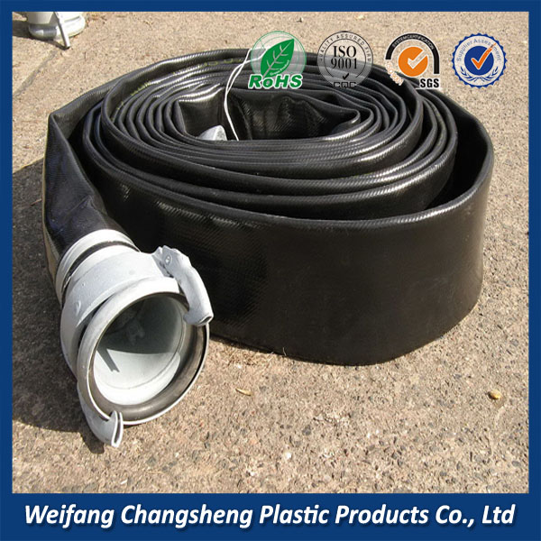 plastic lay flat farm hose different size and color